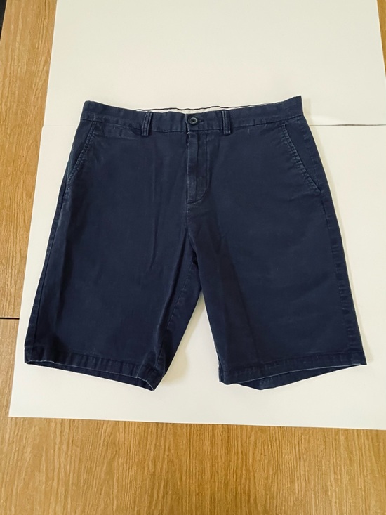 Old Navy Other - Old Navy Men's Dark Navy Flat Front Chino Shorts 34 slim